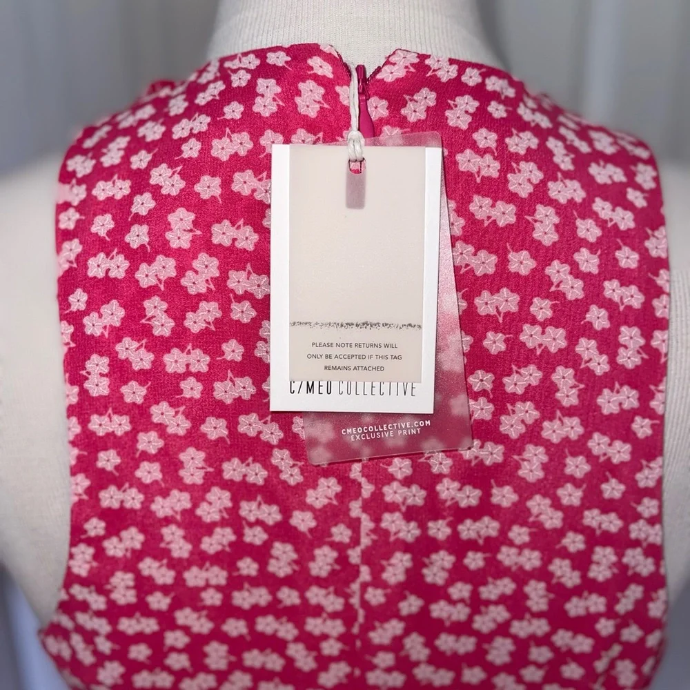 C/Meo  collective Sleeveless ruffle midi dress - Picture 4 of 10